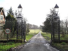 Gates at Cuttice Lodge - geograph.org.uk - 316141.jpg