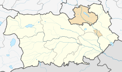 Akhkerpi is located in Kvemo Kartli