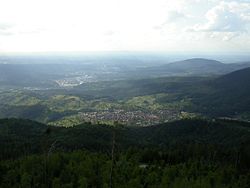 Skyline of Loffenau