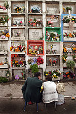 01/11: Visita de tombes durant el Dia de Morts mexicà