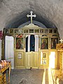 Řecký ortodoxní kostel na vrcholu pevnosti