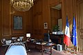 Chambre à couche du marquis de Rothelin, bureau pour le porte parole du Gouvernement en 2020[4].