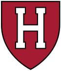 Мужской хоккейный спортивный логотип Harvard Crimson