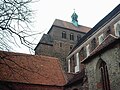 Havelberger Dom: geweiht 1170, zwischen 1279 und 1330 wurde das Kirchenschiff, 1907–1909 der Westriegel erhöht.