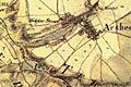 Der Helpensteinsweiher auf der Tranchotkarte 1805/1807