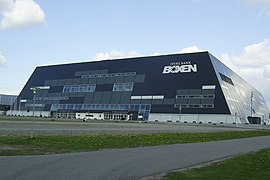 Jyske Bank Boxen à Herning où joue l'équipe masculine et féminine (12500 places).