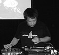 Kid Koala en concert au Step Inn à Brisbane (Queensland, Australie).