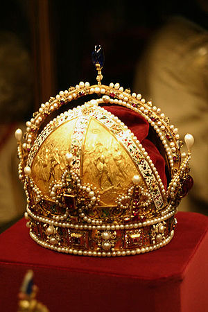 The Crown of Rudolf II later became the imperi...