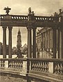 Die Garnisonkirche vom Stadtschloss aus gesehen (1924)
