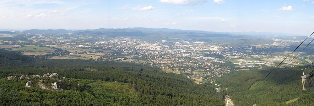 Liberec wót Jěštěda
