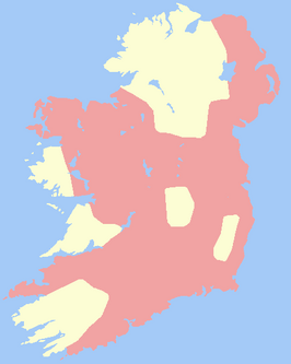 De Heerlijkheid Ierland in 1300