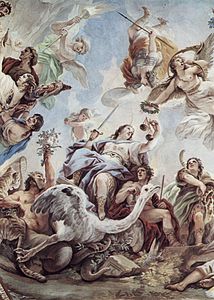 Luca Giordano, Palazzo Medici Riccardi, Florença, 1684-1686