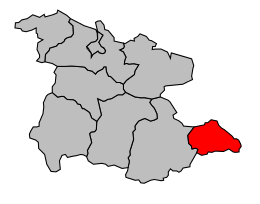 Cantone di Quérigut – Mappa