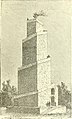 Eine Rekonstruktion von Zénaïde A. Ragozin als Feuertempel mit dem heiligen Feuer an der Spitze von 1889