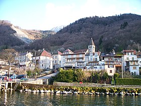 Meillerie vu du Lac Léman