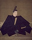 Fujiwara No Takanobu, Portret velikaša Minamota no Yoritoma, 1179., boja na svili.