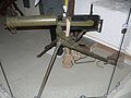 Maschinengewehr Modell 1900, Standort Waadtländisches Militärmuseum Morges, Schweiz