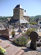 Церковь и кладбище