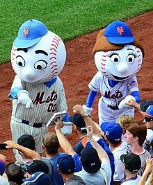 Mr. & Mrs. Met greeting Mets Fans. Mr-met-mrs-met.jpg