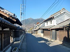 神郡の町並み