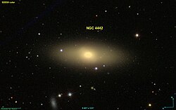 Выгляд NGC 4442