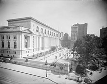 Back elevation, 1910s New York Public Library 1910a.jpg