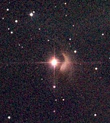 The star T Tauri with NGC 1555 cloud nearby. Ngc1555.jpg