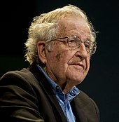 Noam Chomsky's 1999 book Profit Over People: Neoliberalism and Global Order is an open critique of neoliberalism and the American economic structure Noam Chomsky portrait 2015.jpg