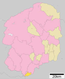 Vị trí Nogi trên bản đồ tỉnh Tochigi