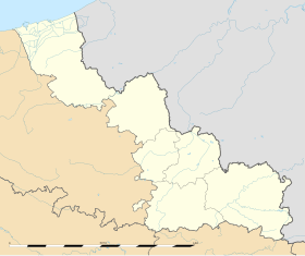 Auberchicourt is located in Nord