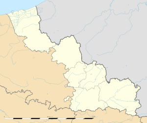 拉戈尔格在北部省 (法国)的位置