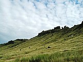 North flank of Kinder Scout