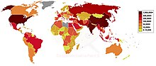 Миниатюра для Список стран по численности вооружённых сил и военизированных формирований