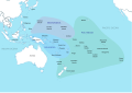 Image 21Micronesia is one of three major cultural areas of the Pacific Ocean islands, along with Melanesia and Polynesia. (from Micronesia)