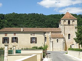 Centrum met Église Saint-Pierre-ès-Liens