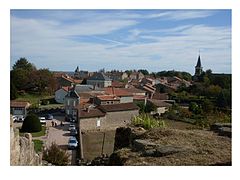 Village de Piégut-Pluviers, en Périgord