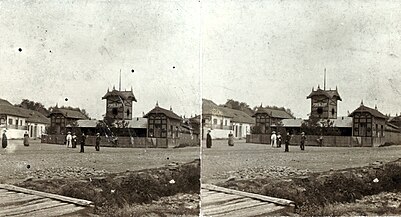 Balta Dracului, în 1905