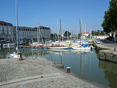 Le port de Rochefort (Charente-Maritime)