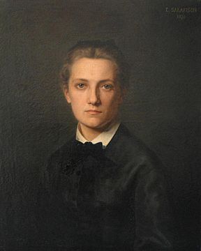 Ritratto di Élise Salanson, 1870