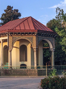 A small pavilion at the park.