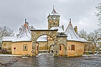 90. Platz: Tilman2007 mit Rödertor in Rothenburg ob der Tauber im Landkreis Ansbach