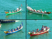 The four boats participating in the Regatta Regata delle Antiche Repubbliche Marinare collage.jpg