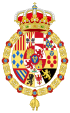 Armoiries royales d'Espagne (1761-1868 et 1874-1931) Variante de toison d'or.svg