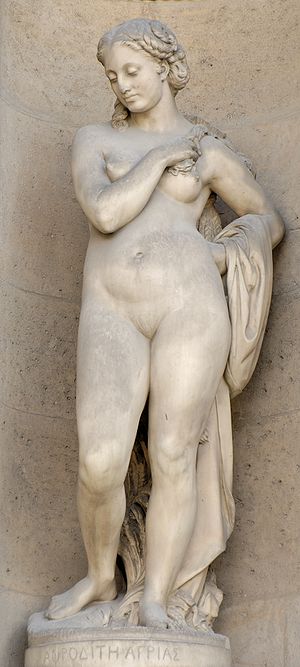 Rustic Aphrodite (1859), by Georges Clère (181...