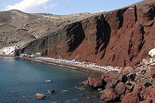 The red beach