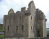 Die Ruine des Castle von Scalloway von 1600 (Shetland-Inseln)