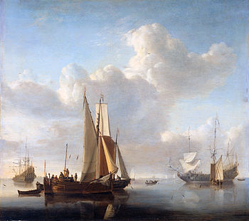 Schepen voor de kust (Willem van de Velde II)