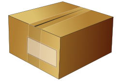 Simple cardboard box