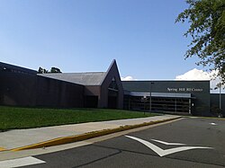 Spring Hill Recreation Center, in the approximate location of the former community of Odricks Corner, in August 2017