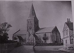 St Lawrence's after the renovation - an 1868 photograph St Lawrence1868.jpg